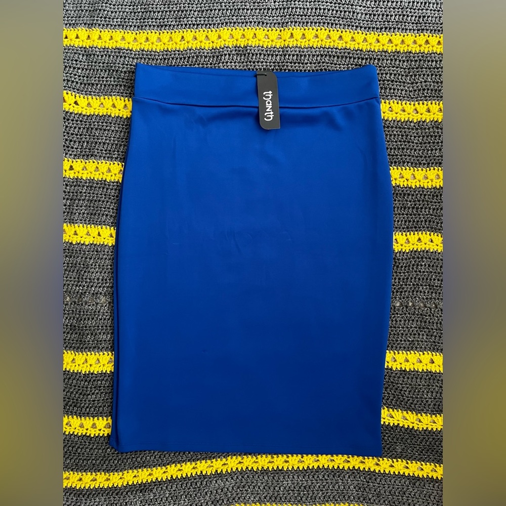 NWT Blue women’s Pencil Skirt size XL